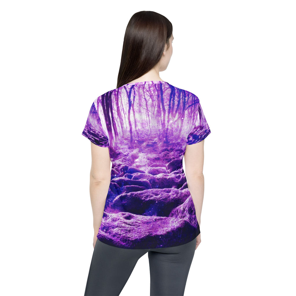 Sahasara Desires Clearing in the Forest Dreams Women's Sports Jersey
