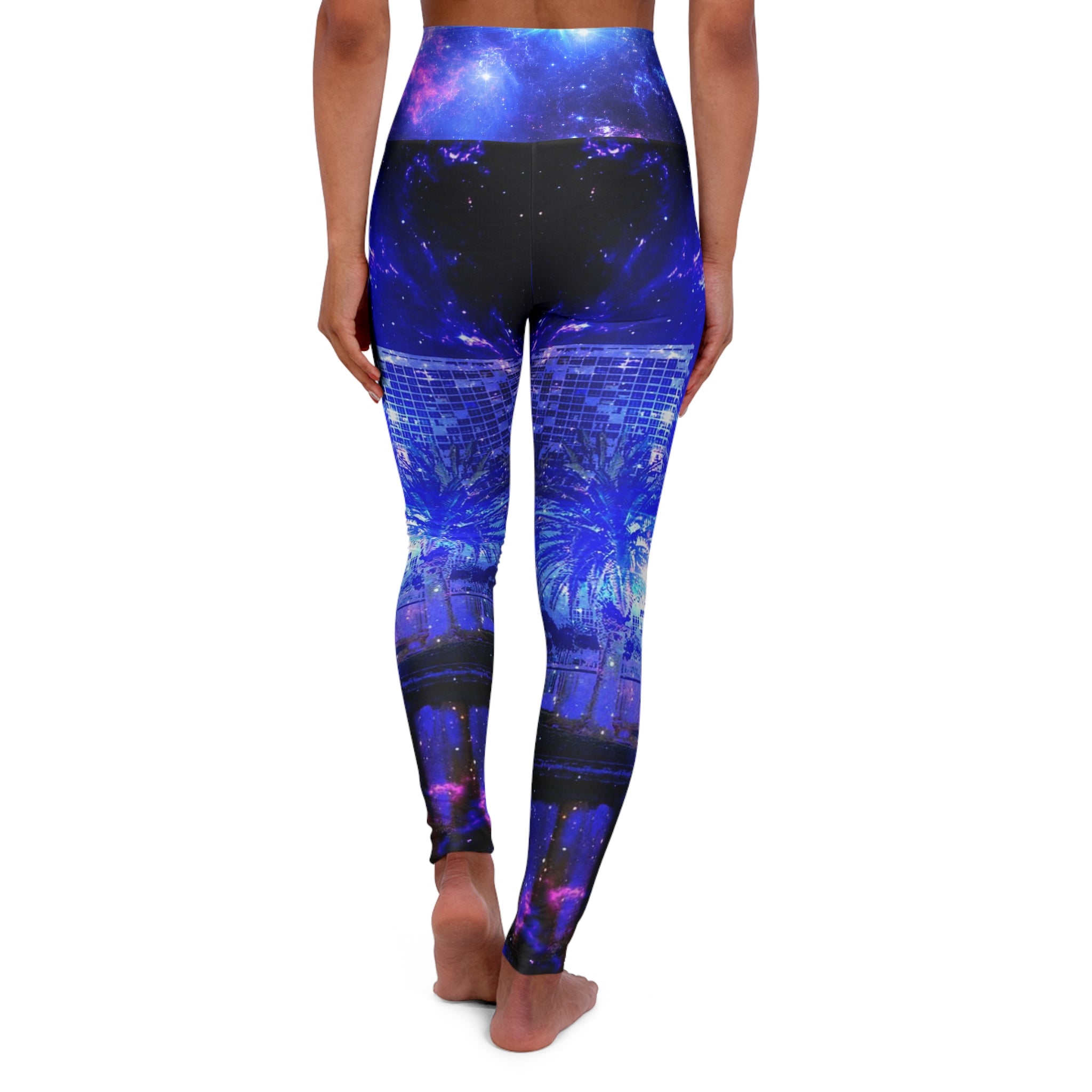Iridescent Orlando Dreams High Waisted Yoga Leggings