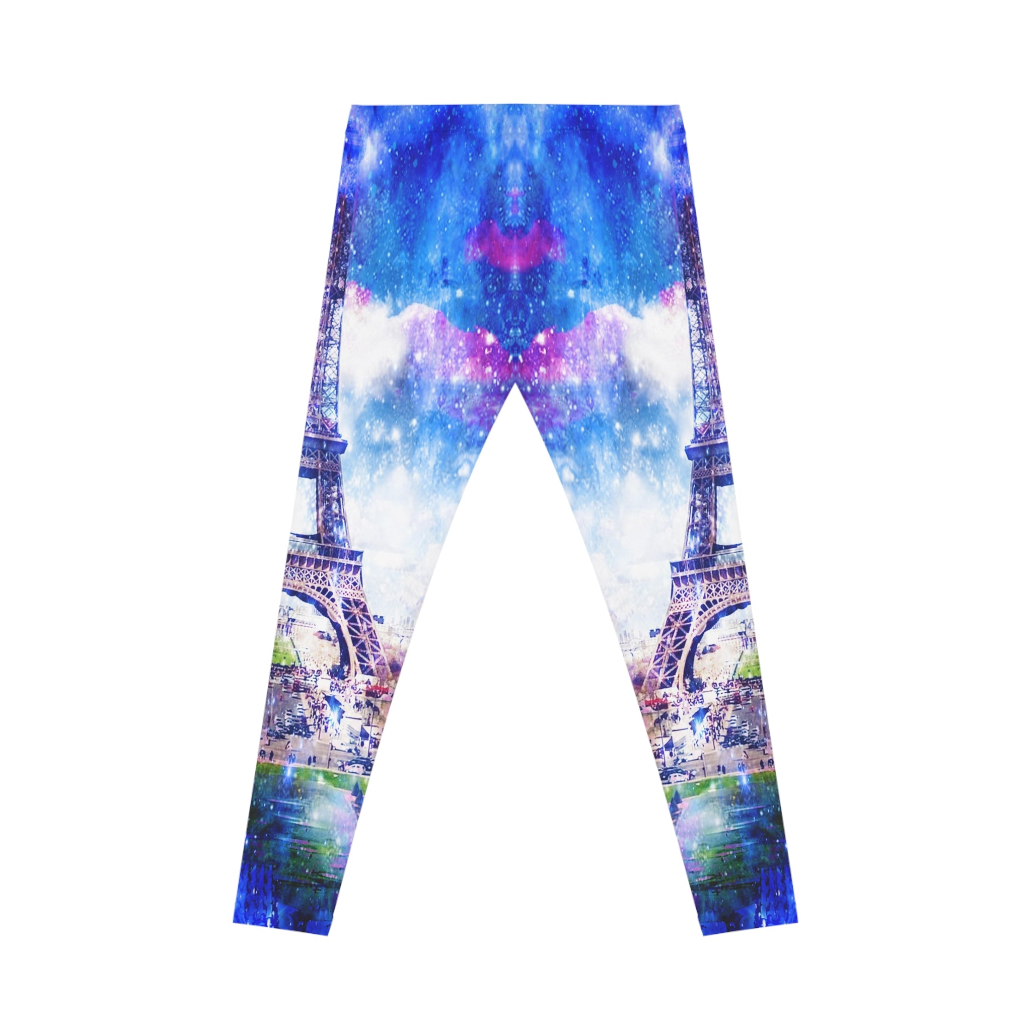 Rainbow Universe Parisian Dreams Women's Casual Leggings