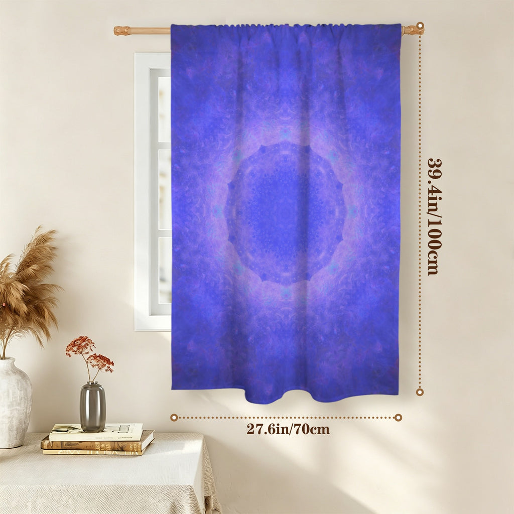 Katerina's Uncertainty in Time and Space Desires Window Curtain 27.6" x 39.4" ( 1 Piece ) | Ships from USA