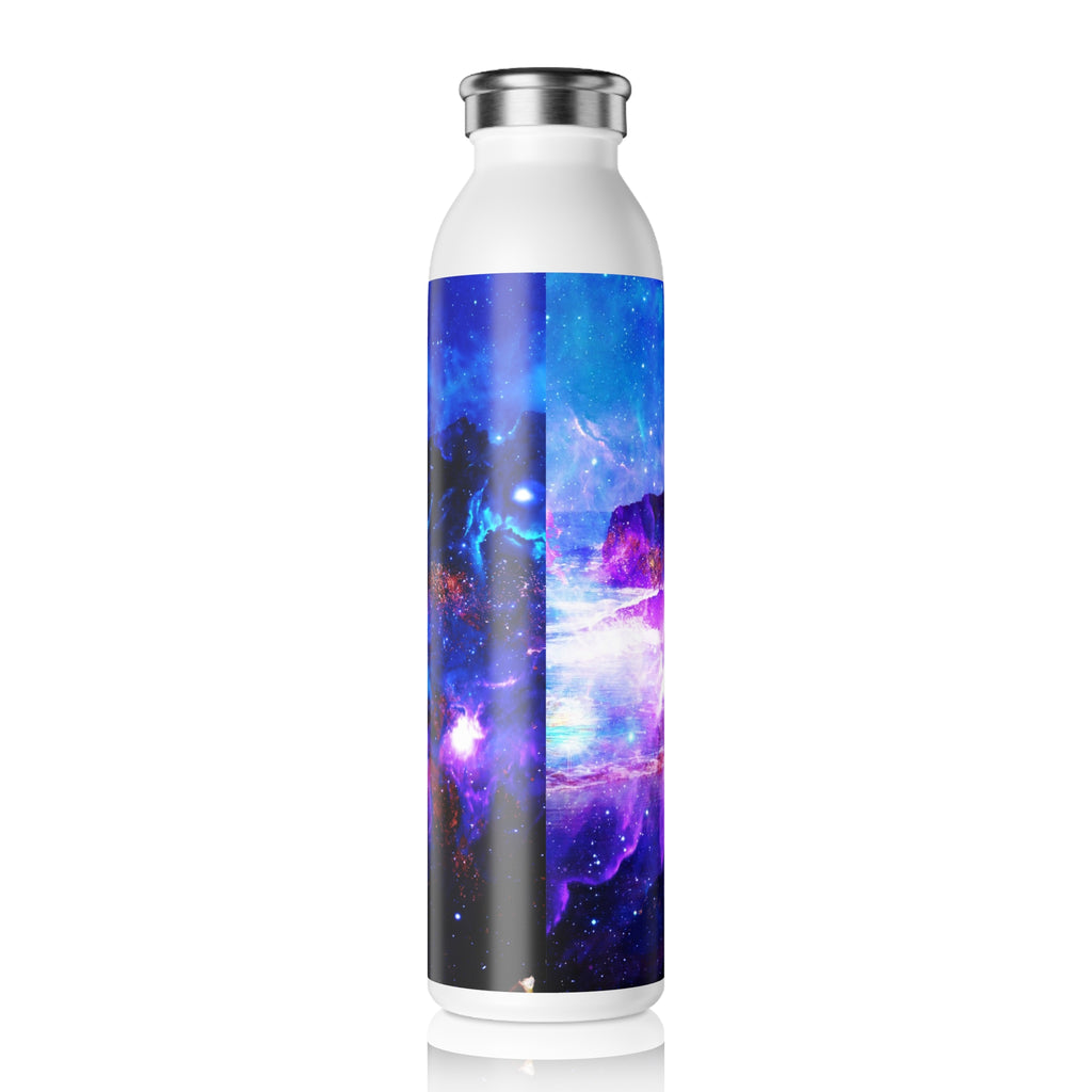 Ad Amoreum Amisi Somewhere on the Indian Ocean Dreams Slim Water Bottle