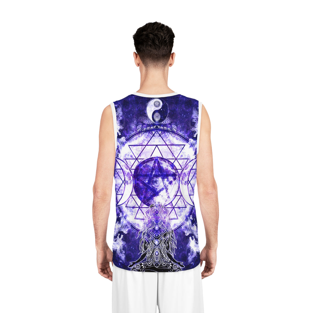 Katerina's Dragon's Eye Magickal Awakening Meditations Basketball Jersey