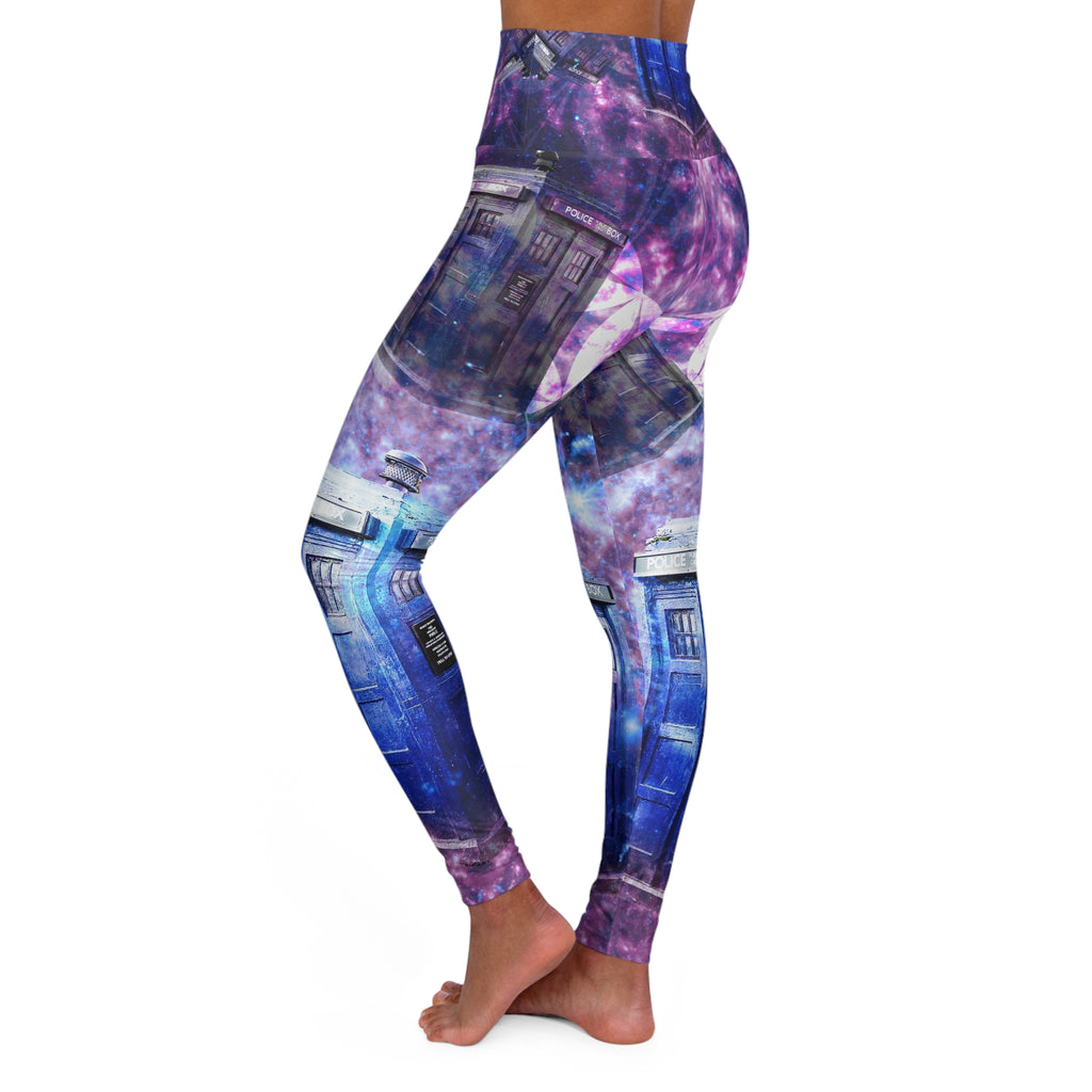 Katerina's Time and Space Doctor Meditations High Waisted Yoga Leggings