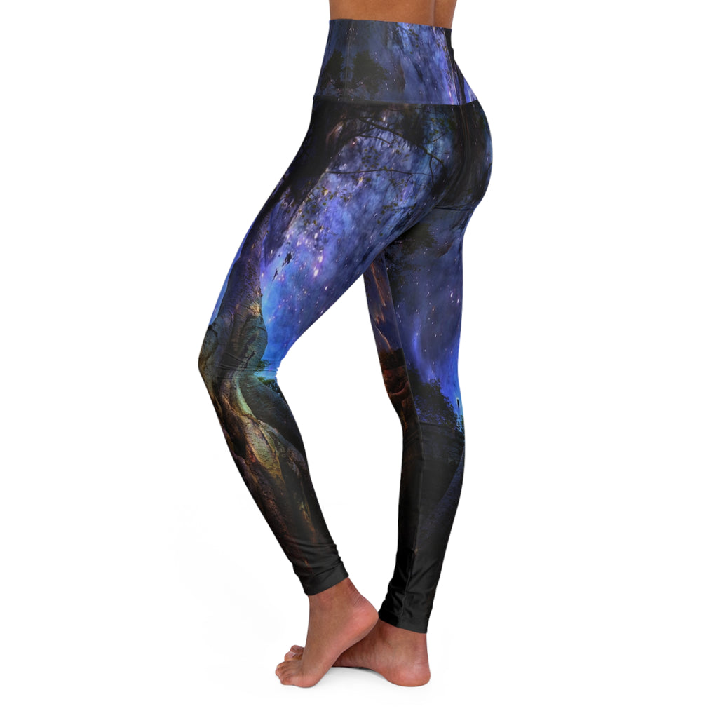Universal Tree Dreams High Waisted Yoga Leggings