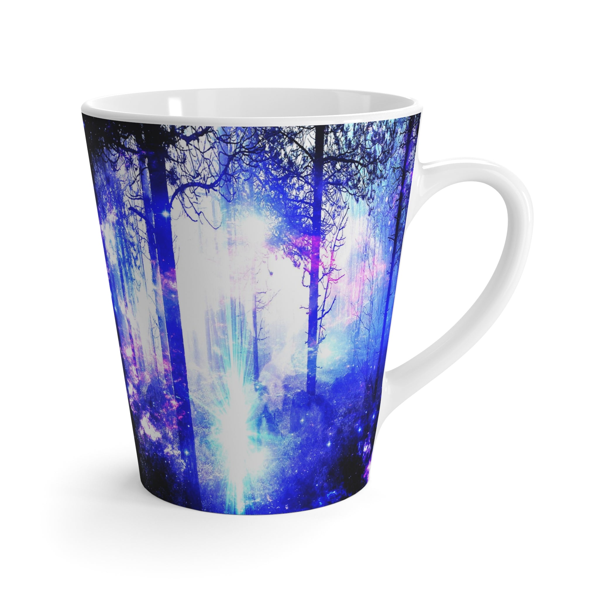 Iridescent Mystic Night Dreams Latte Mug