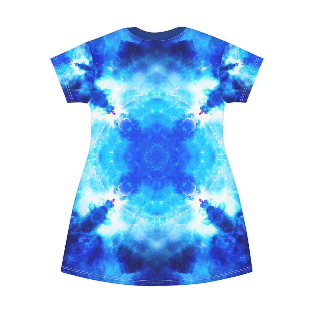 Amen Jin's Mandala of Dragon Fire Desires T-Shirt Dress