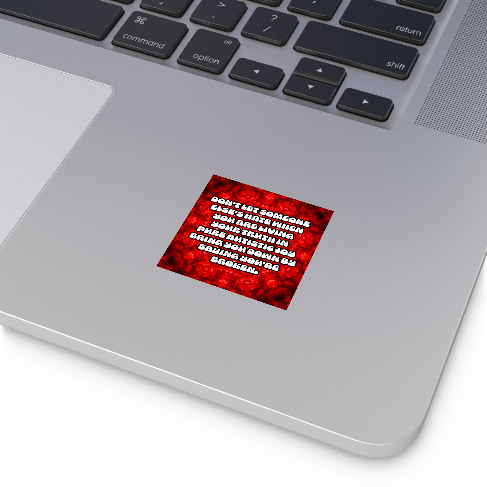 Katerina's Battle Symphony Desires 2022 "Don't Let" Square Stickers, Indoor\Outdoor