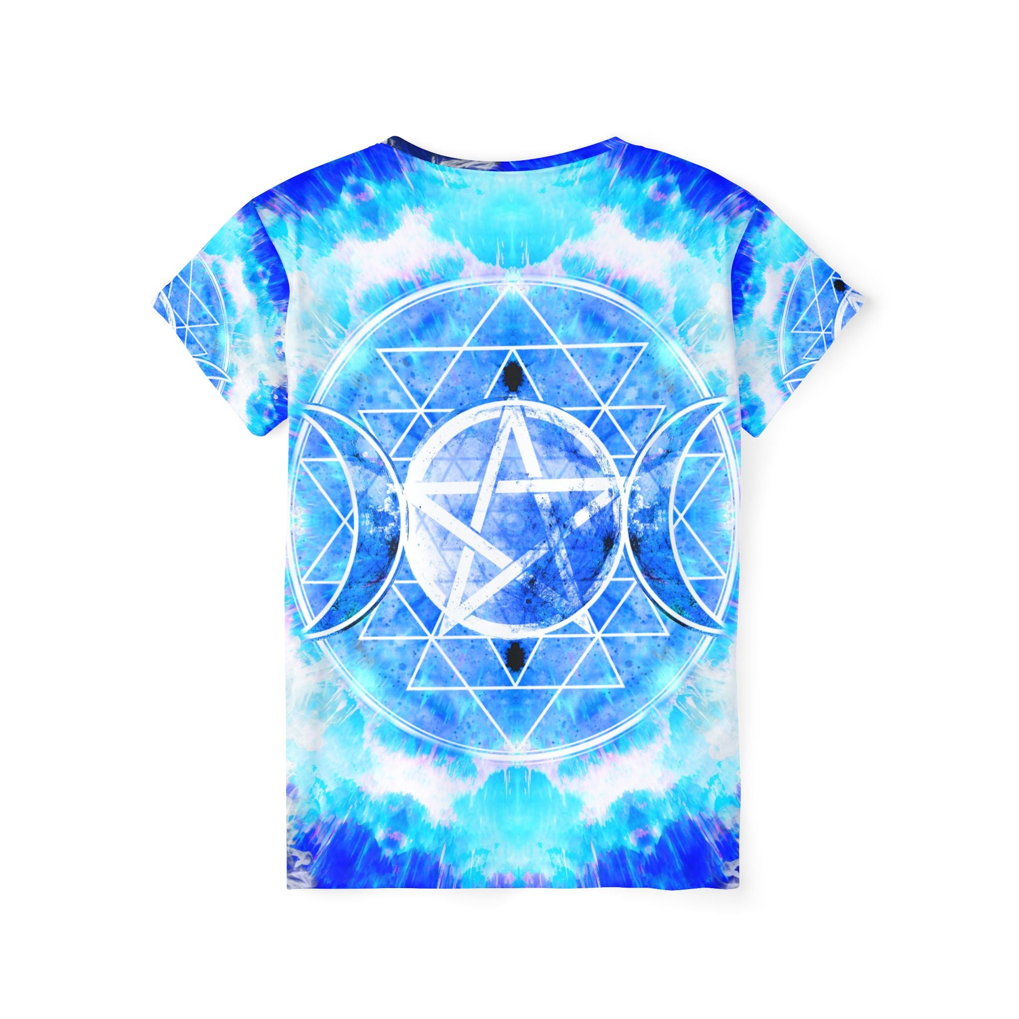 Amen Jin's Blue Sun Triple Goddess Meditations Women's Sports Jersey