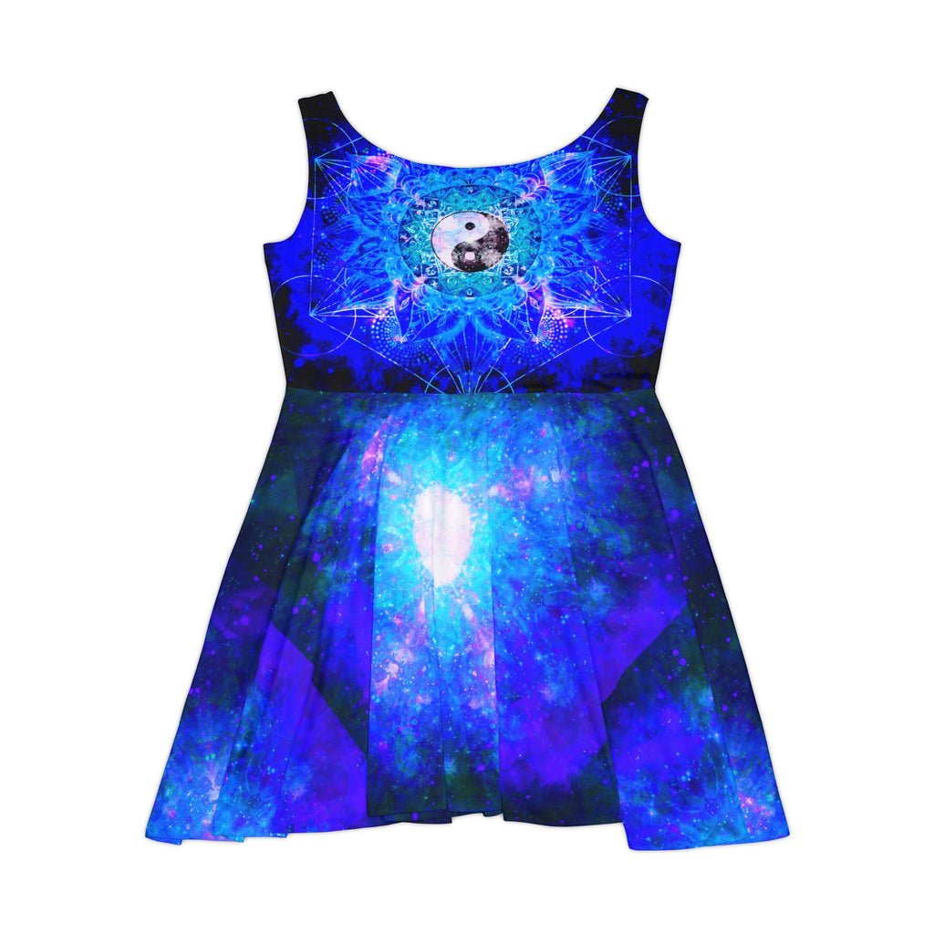 Amen Jin's Memories of Yesterday Yin Yang Meditations Women's Skater Dress
