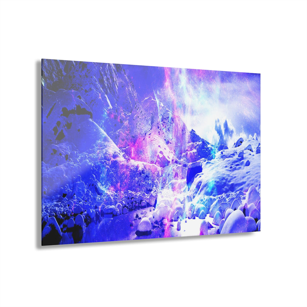 Amethyst Yule Night Dreams Acrylic Prints (French Cleat Hanging)