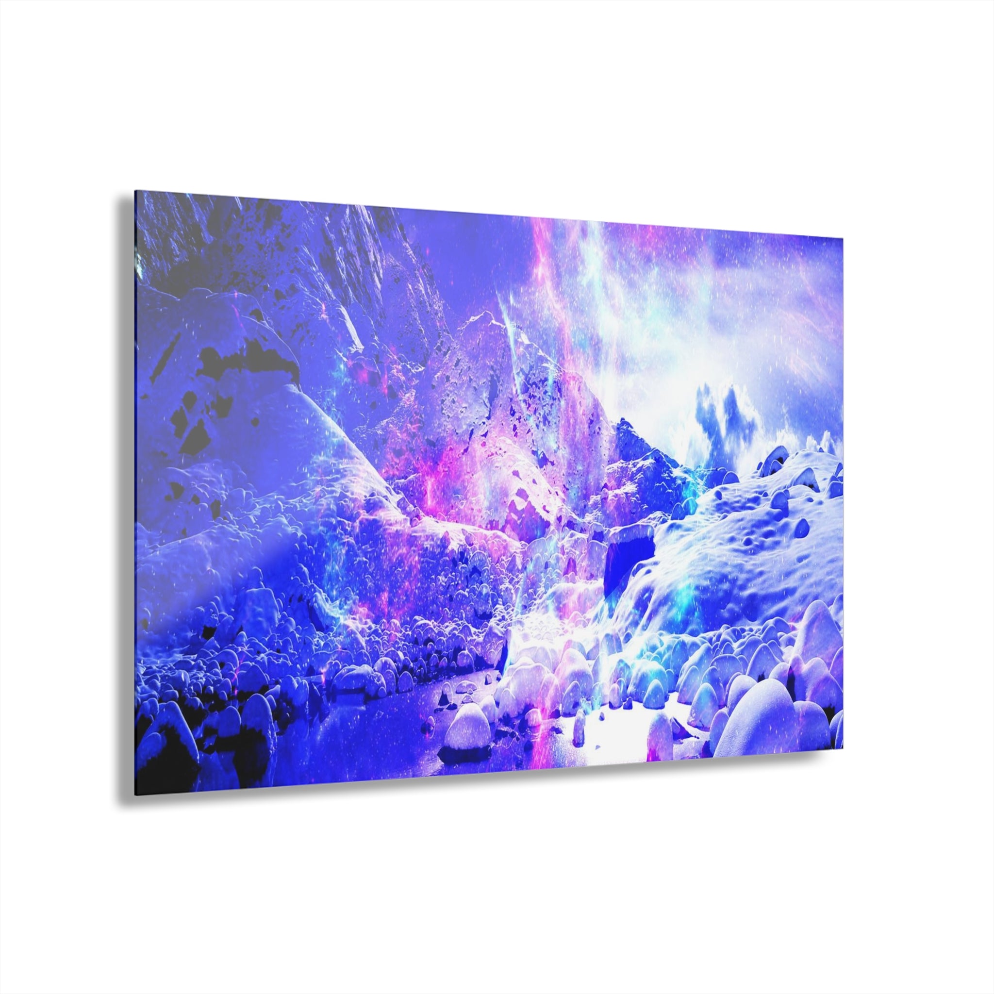 Amethyst Yule Night Dreams Acrylic Prints (French Cleat Hanging)