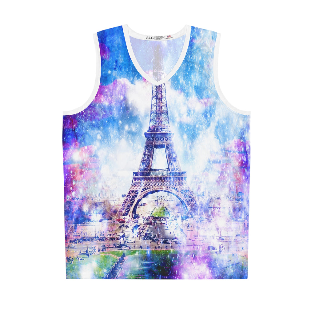 Rainbow Universe Parisian Dreams Basketball Jersey