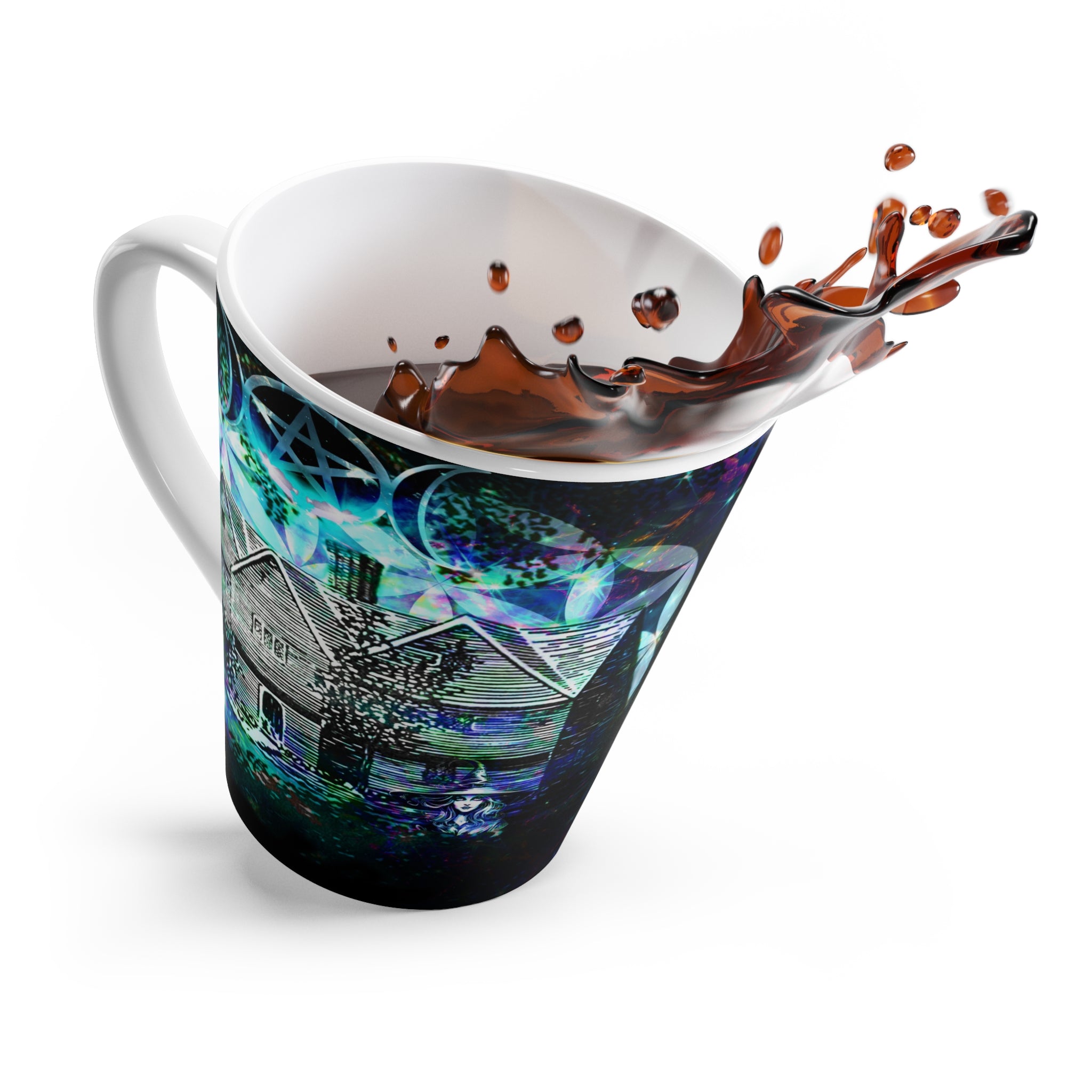 Katerina's Now and Forever Salem Witch Meditations Latte Mug