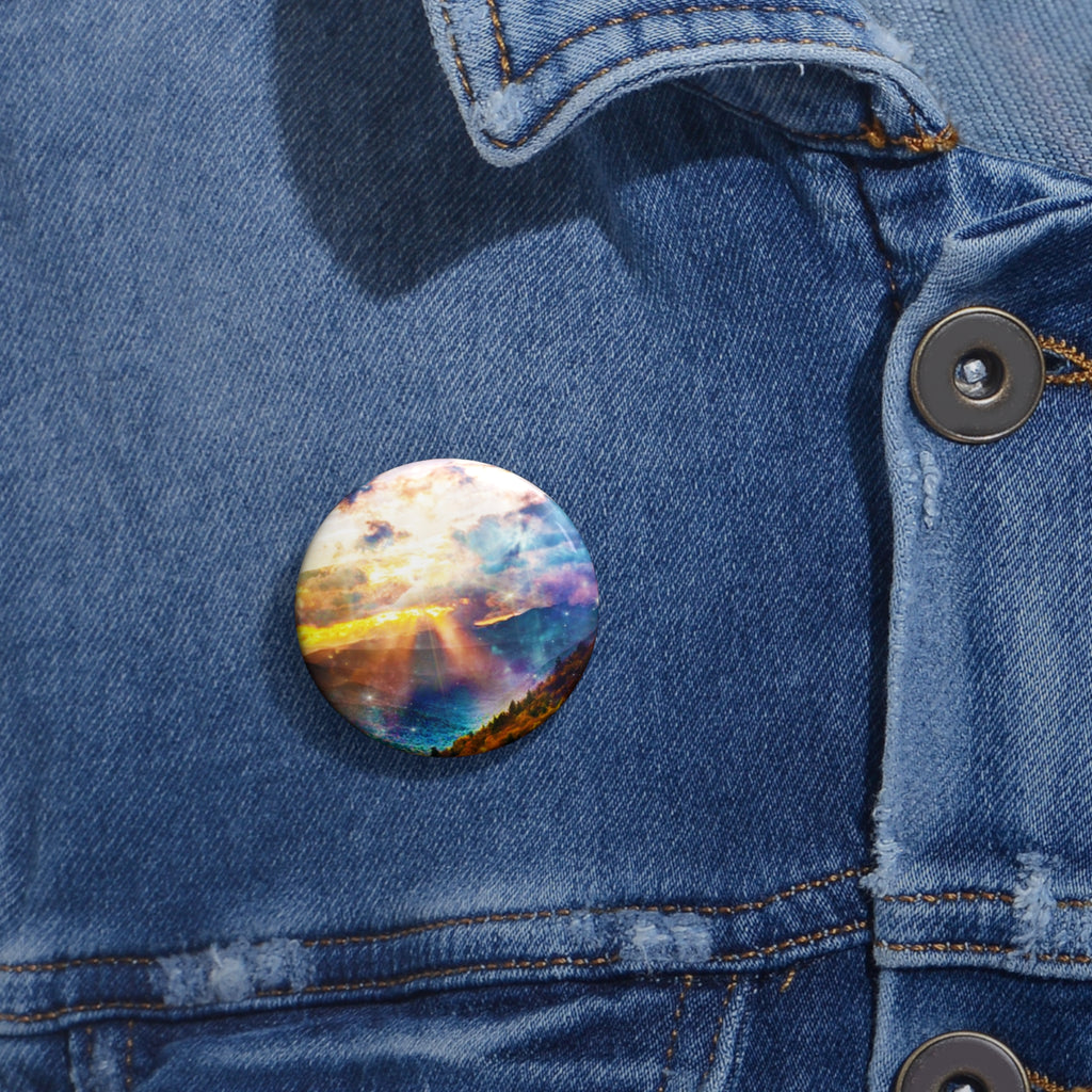 Katerina's Smoky Mountain Memories Dreams Pin Buttons