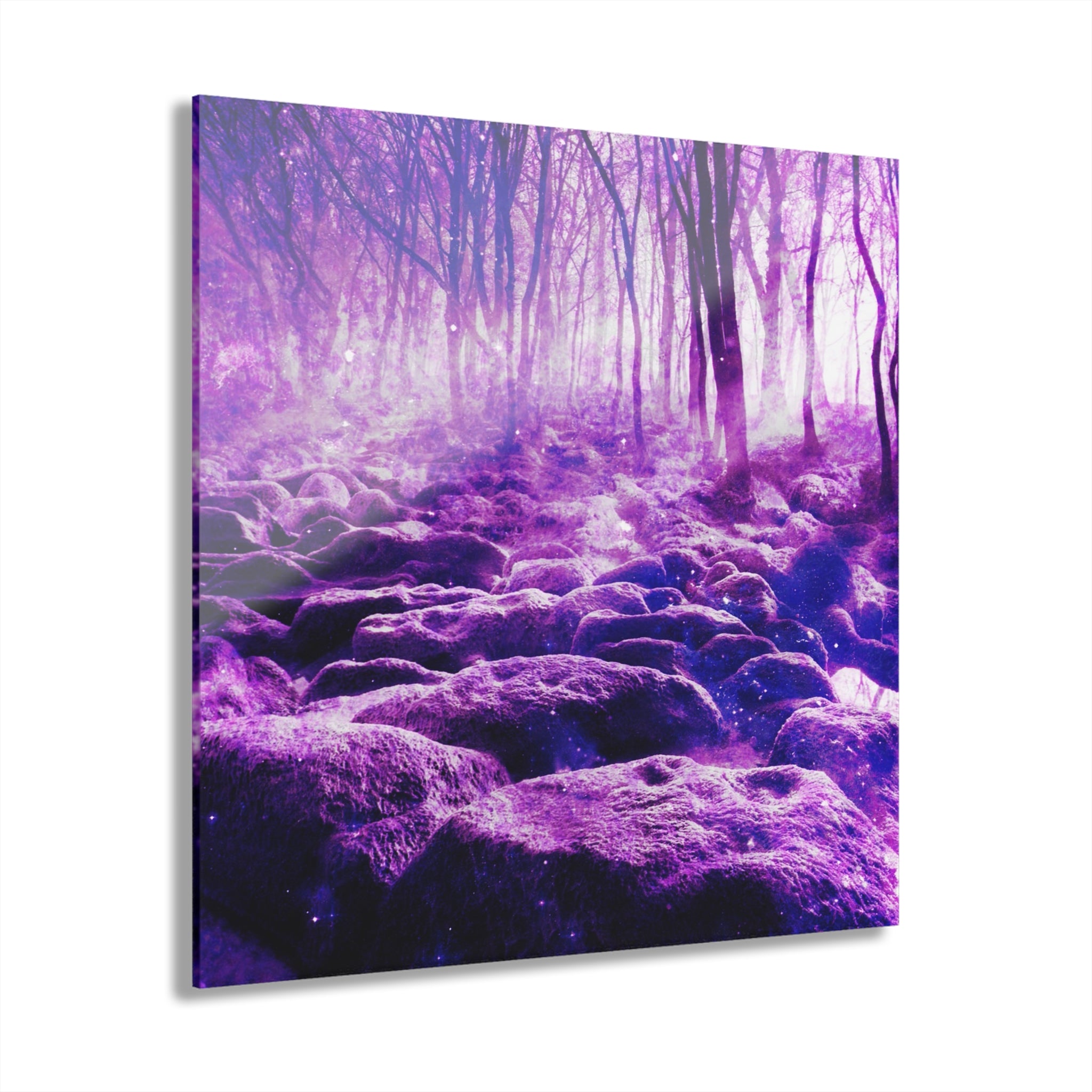 Sahasrara Desires Clearing in the Forest Dreams Acrylic Prints (French Cleat Hanging)