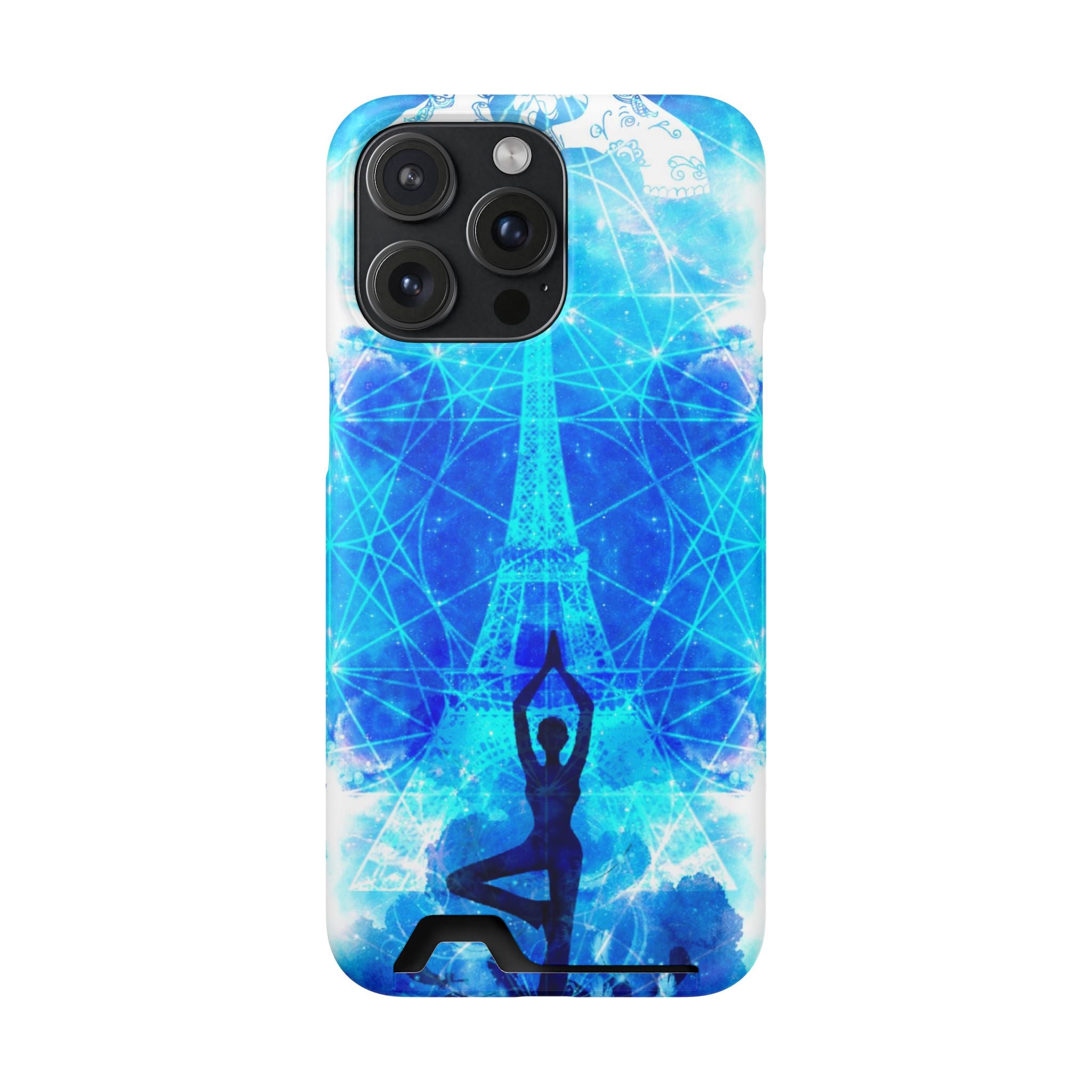 Amen Jin's Mandala of Dragon Fire Parisian Meditations Phone Case W Card Holder