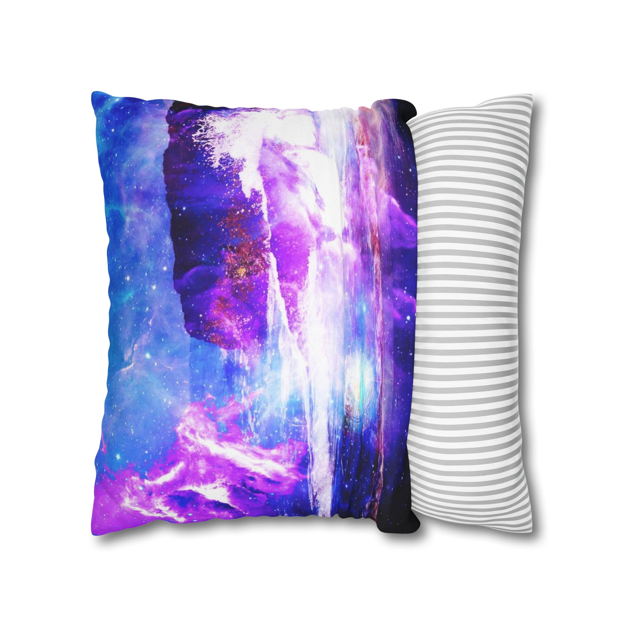 Ad Amoreum Amisi Somewhere on the Indian Ocean Dreams Spun Square Pillow Case