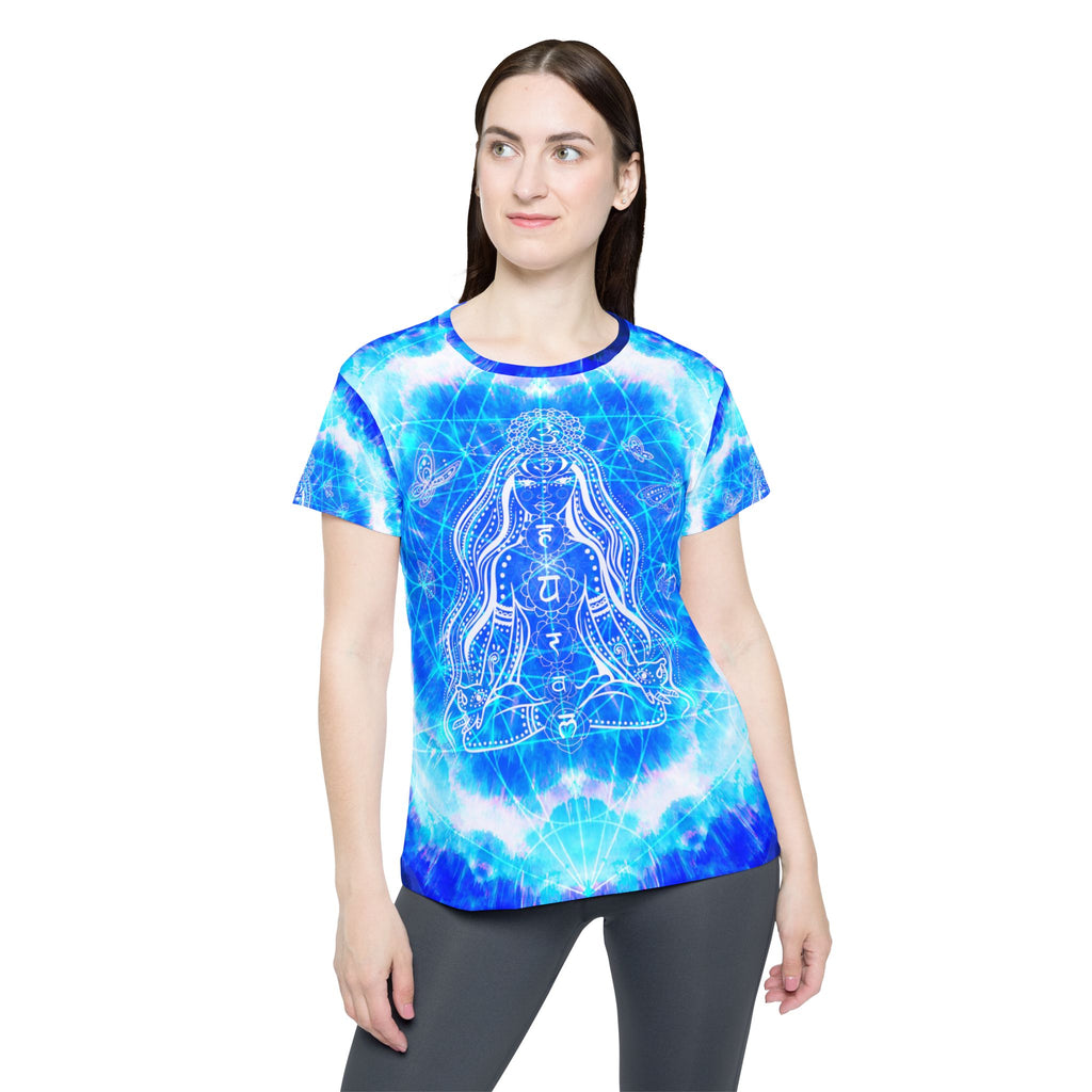 Amen Jin's Blue Sun Cosmic Meditations Women's Sports Jersey