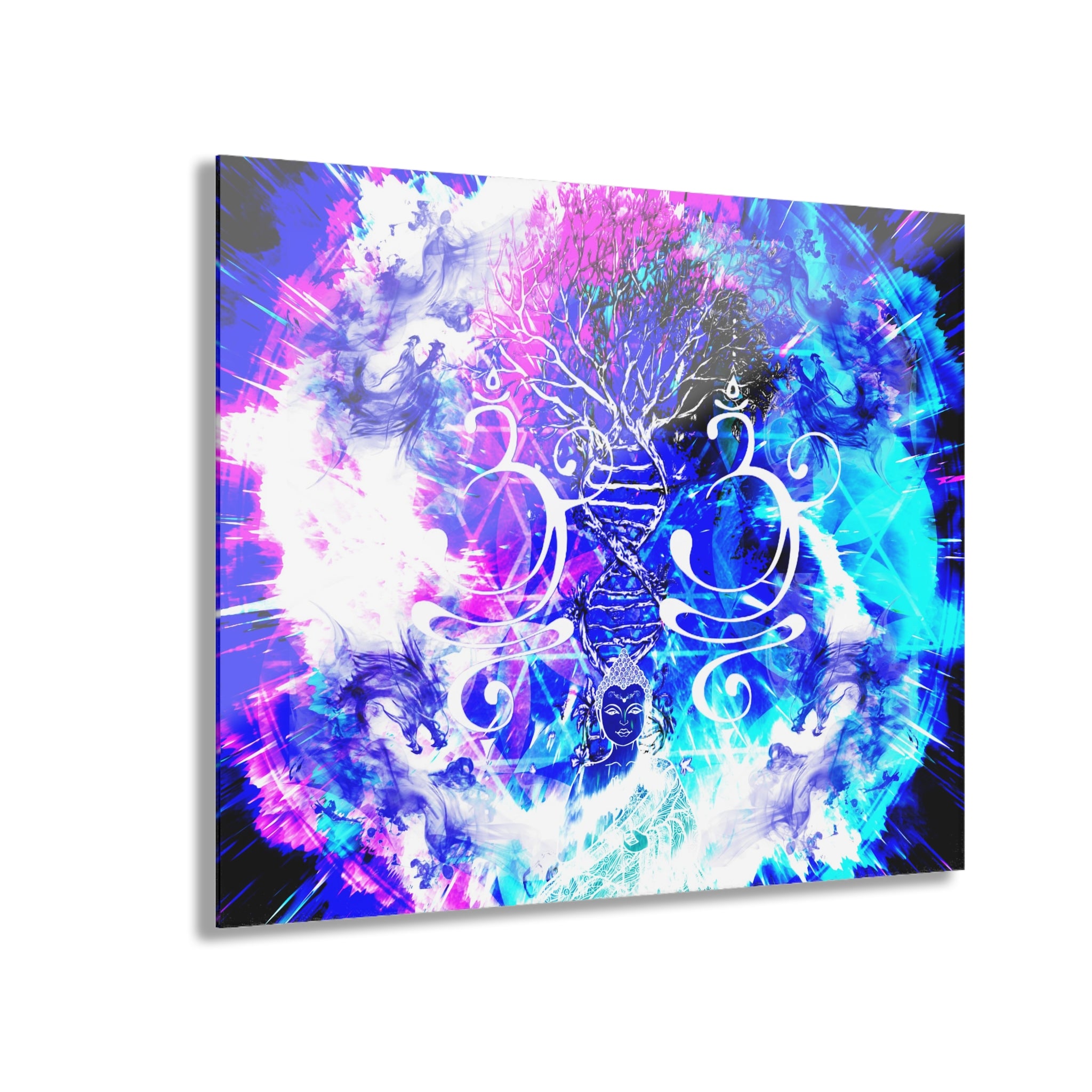 Creation's Desires Buddha Meditations Acrylic Prints (French Cleat Hanging)