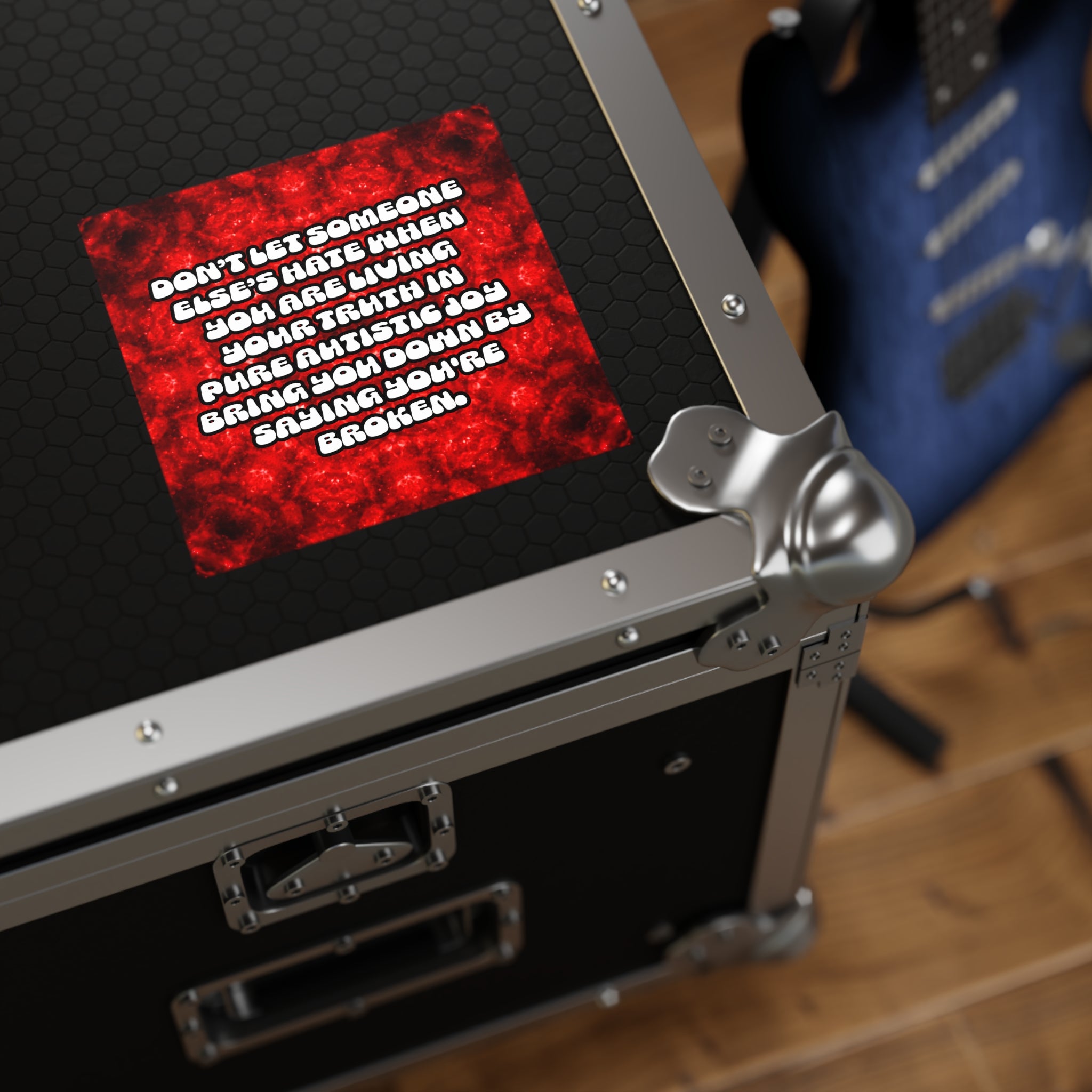 Katerina's Battle Symphony Desires 2022 "Don't Let" Square Stickers, Indoor\Outdoor
