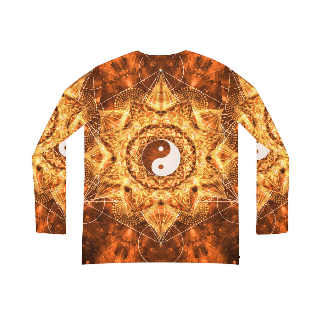 Svadisthana Yin Yang Meditations Long Sleeve V-neck Shirt
