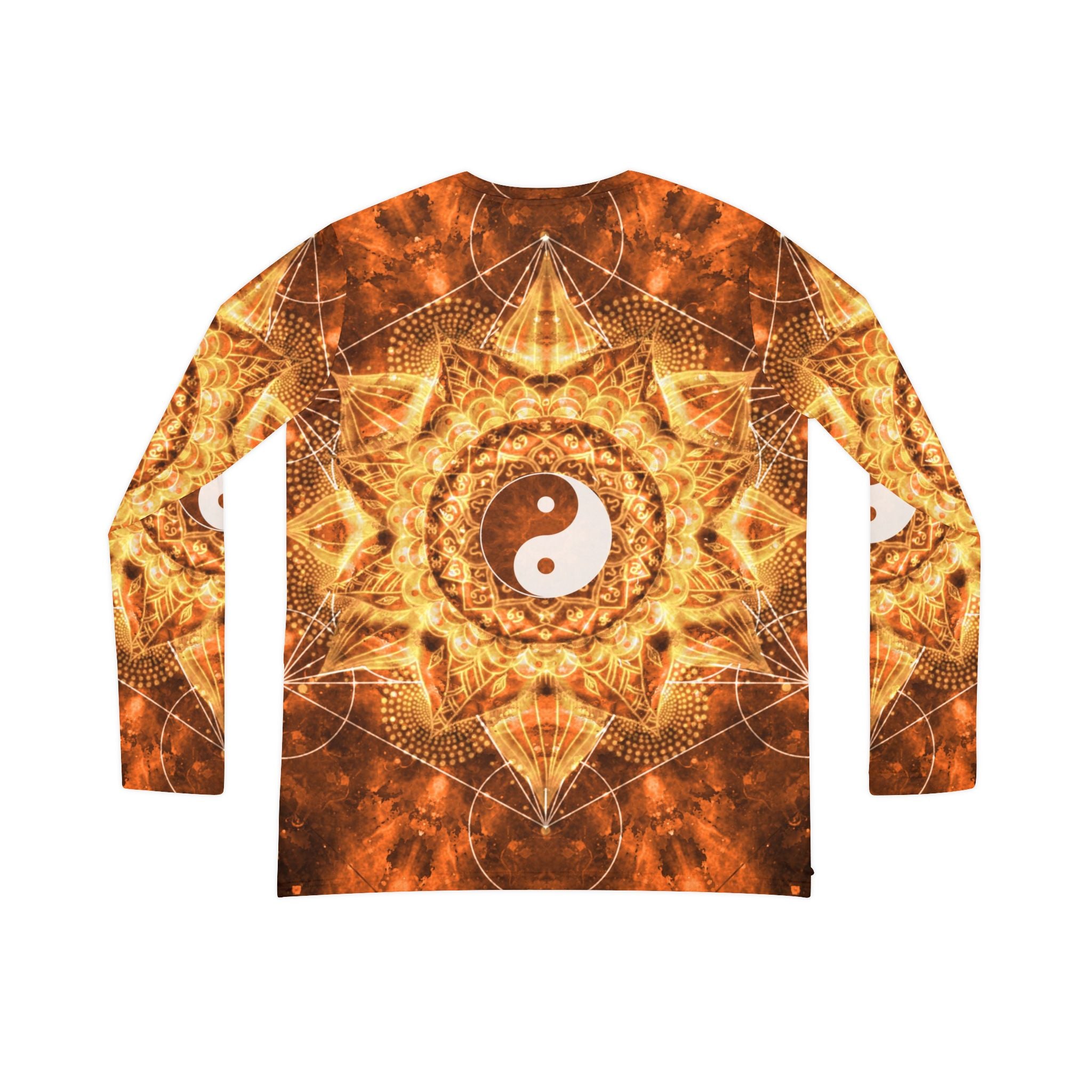 Svadisthana Yin Yang Meditations Long Sleeve V-neck Shirt