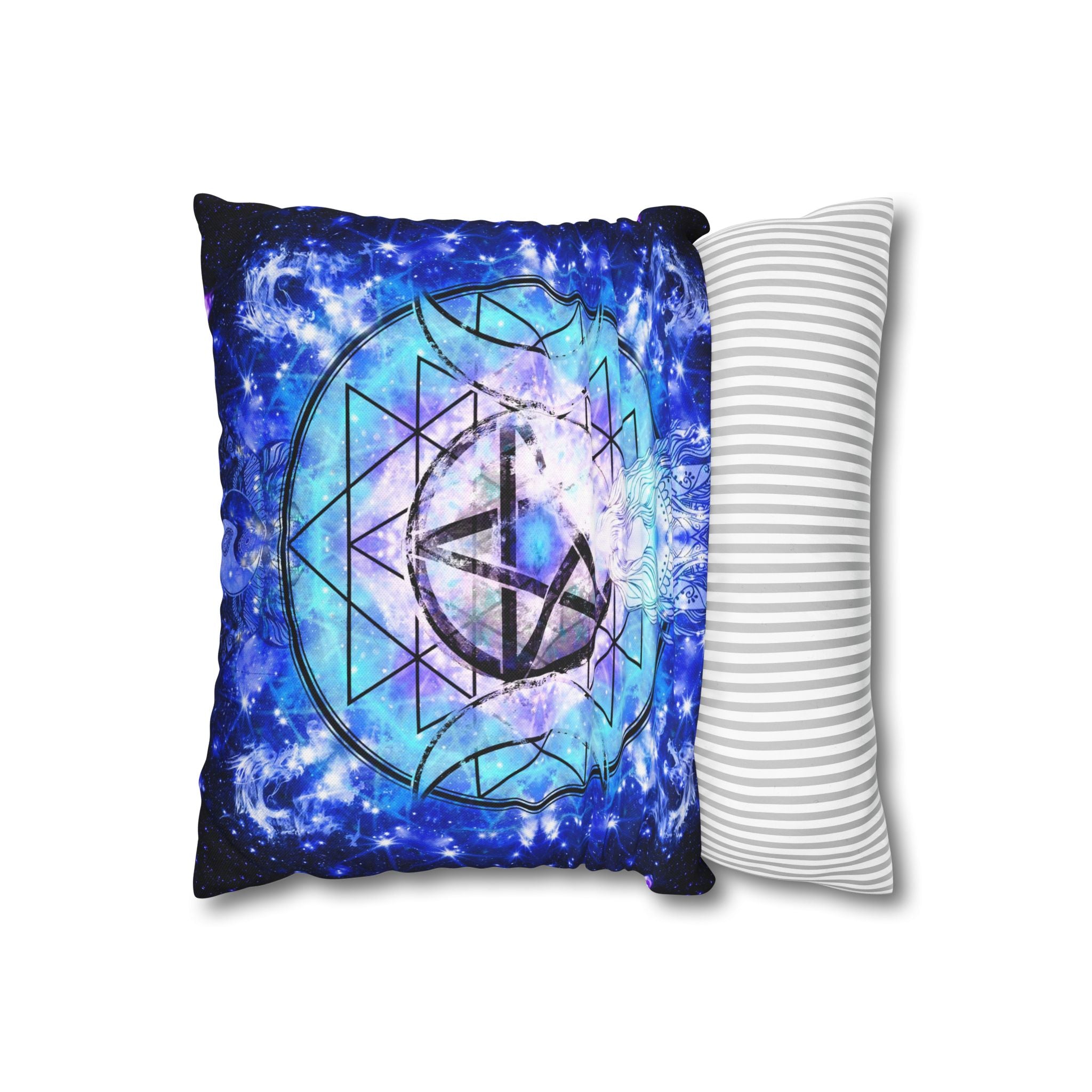 Amen Jin's Katerina's Eros and Psyche Magical Meditations Square Pillow Case