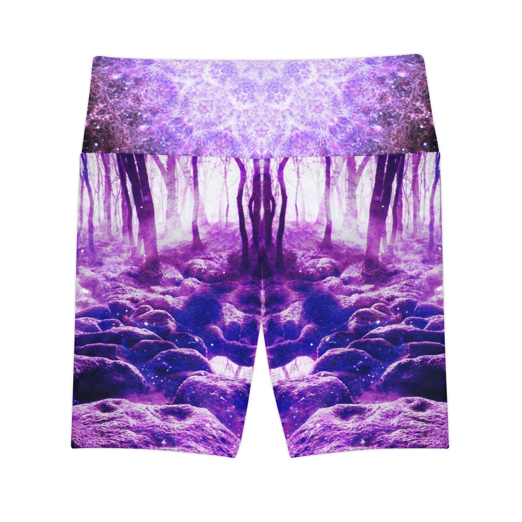 Sahasrara Desires Clearing in the Forest Dreams Women's Workout Shorts