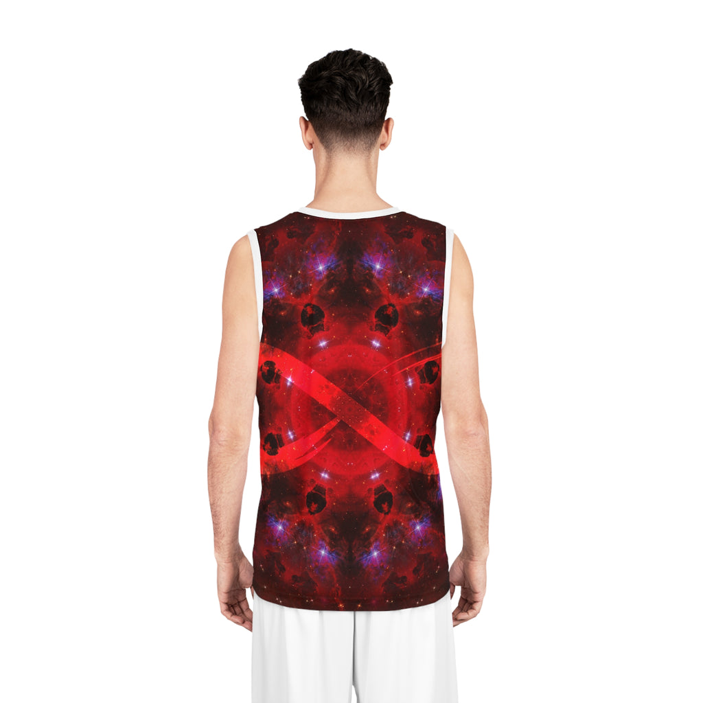 Katerina's Battle Symphony Red Instead Infinity Desires Basketball Jersey