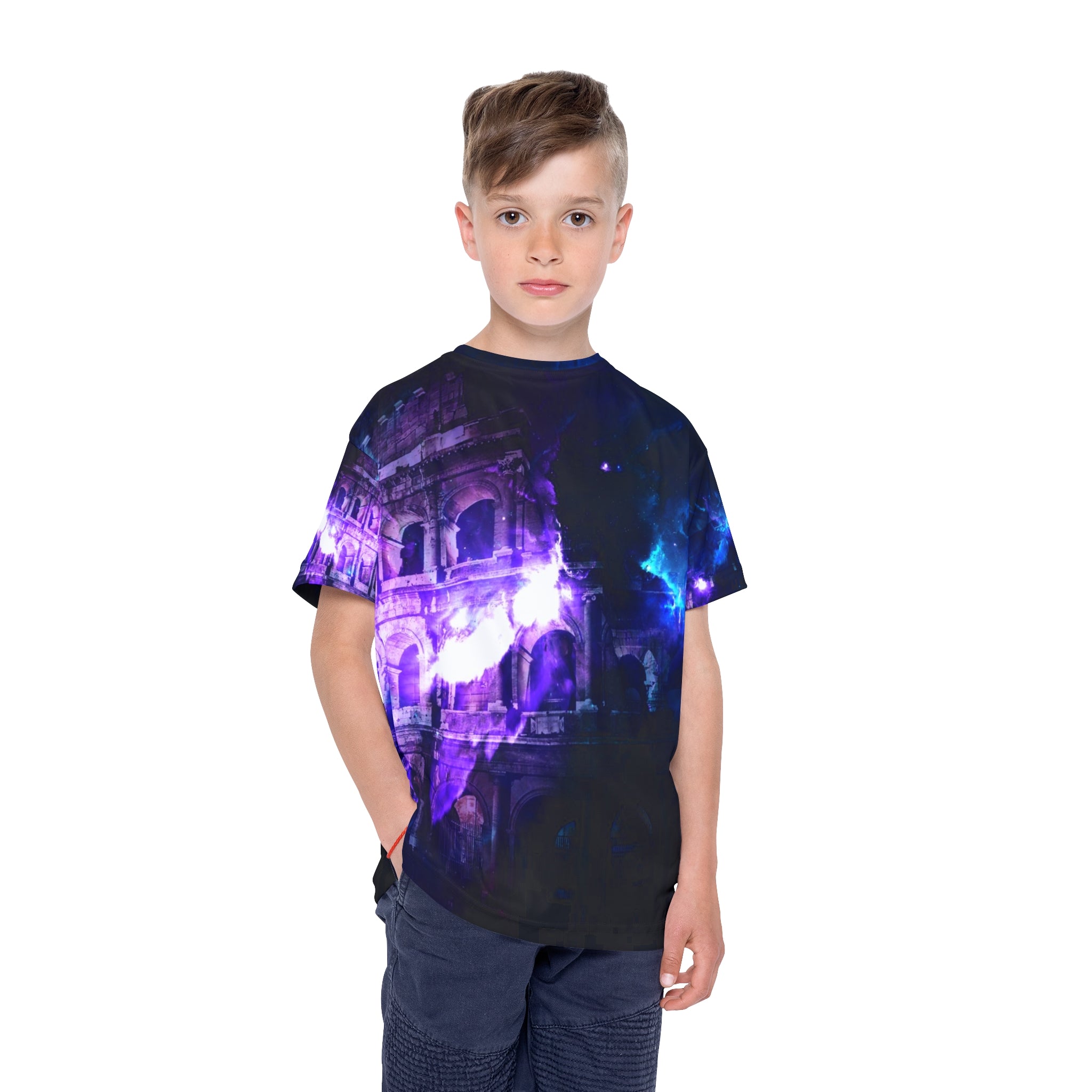 Ad Amorem Amisi Dreams of Roman Patterns Past Kids Sports Jersey