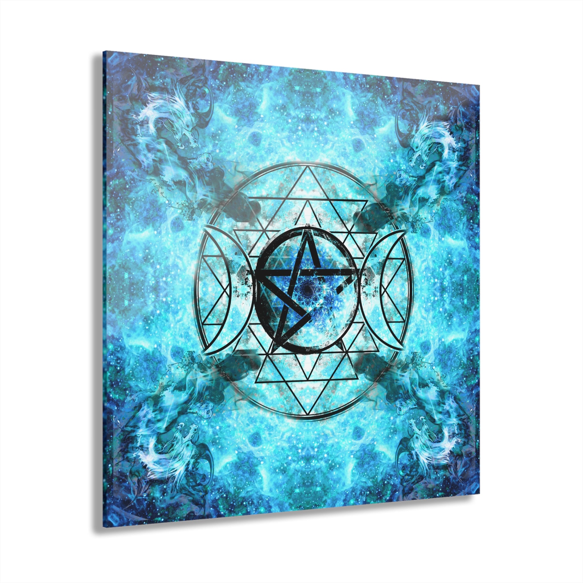 Amen Jin's All the White Horses Triple Goddess Meditations Acrylic (French Cleat)