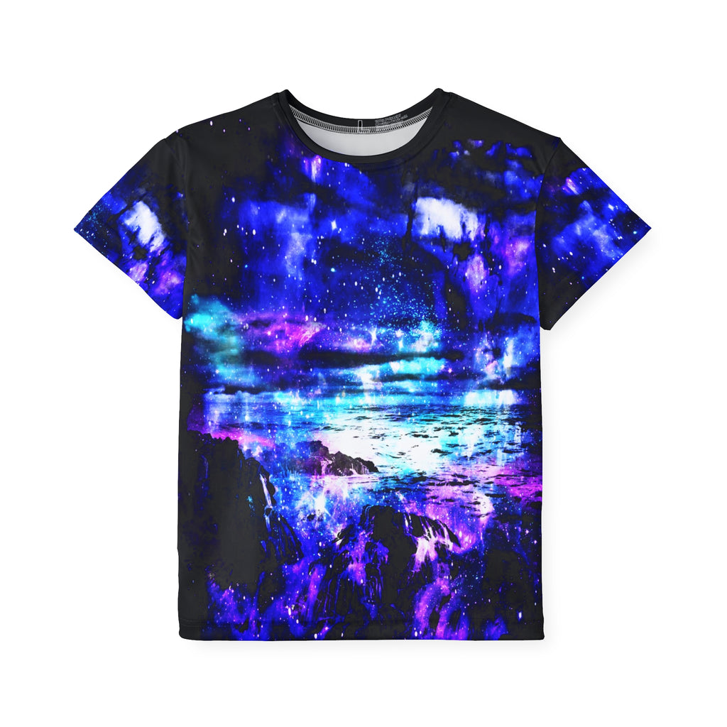 Mystic Cosmic Falls Dreams Kids Sports Jersey