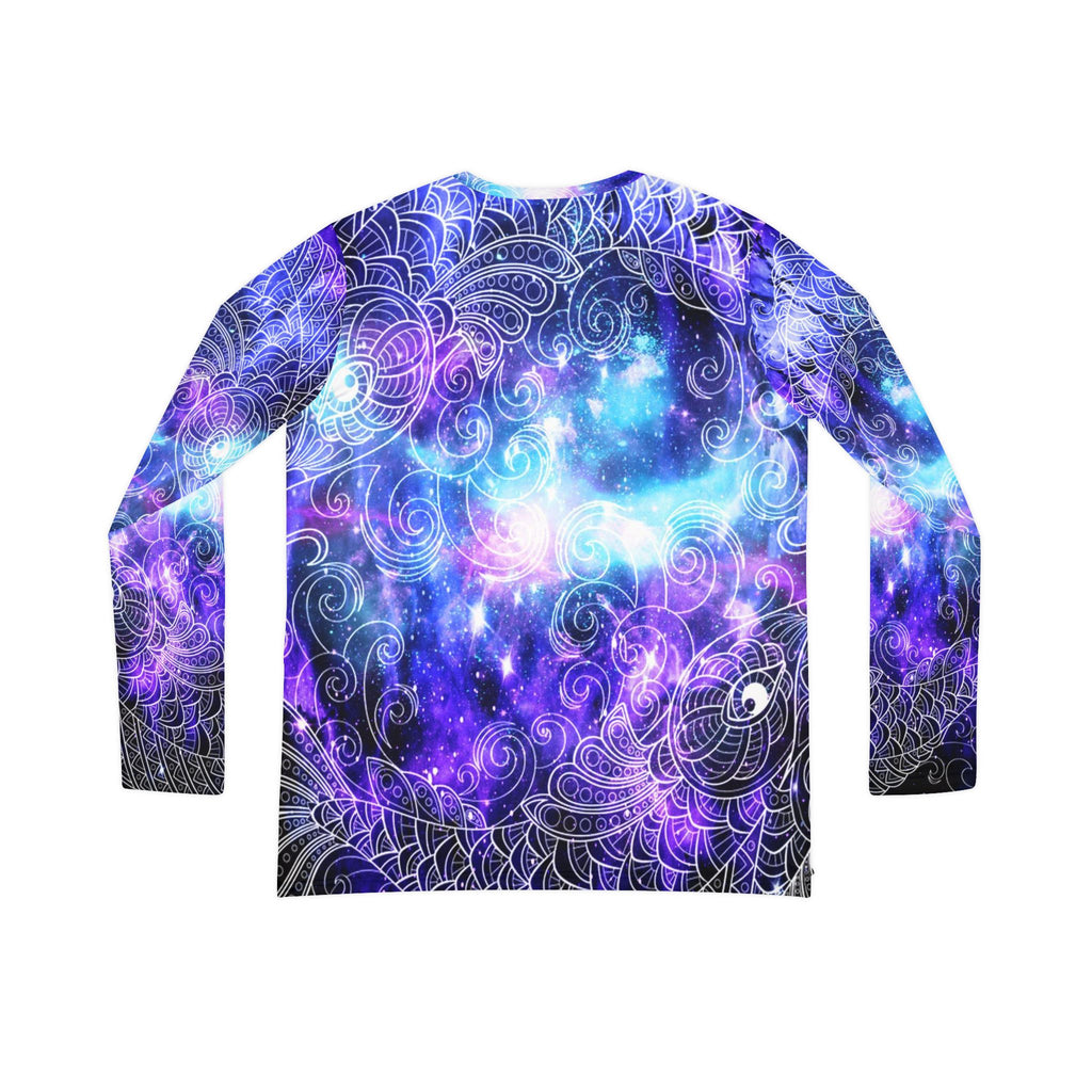 Mystic Koi Dreams Long Sleeve V-neck Shirt