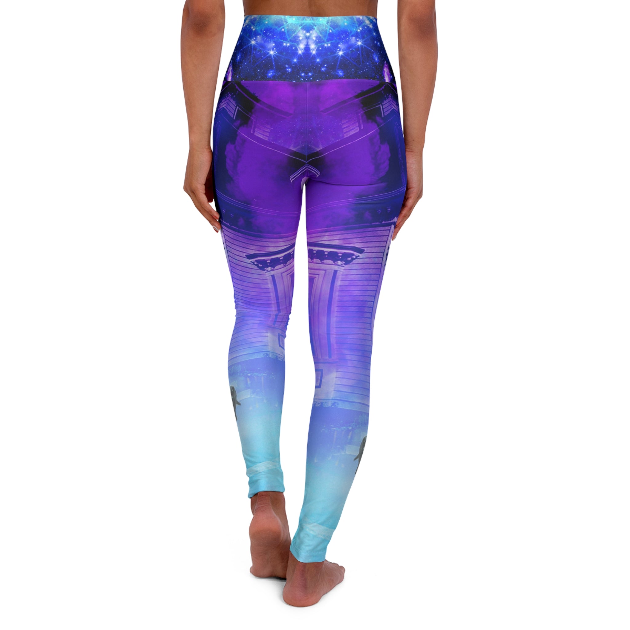 Amen Jin's Katerina's Eros Psyche Hocus Pocus Dreams High Waisted Yoga Leggings