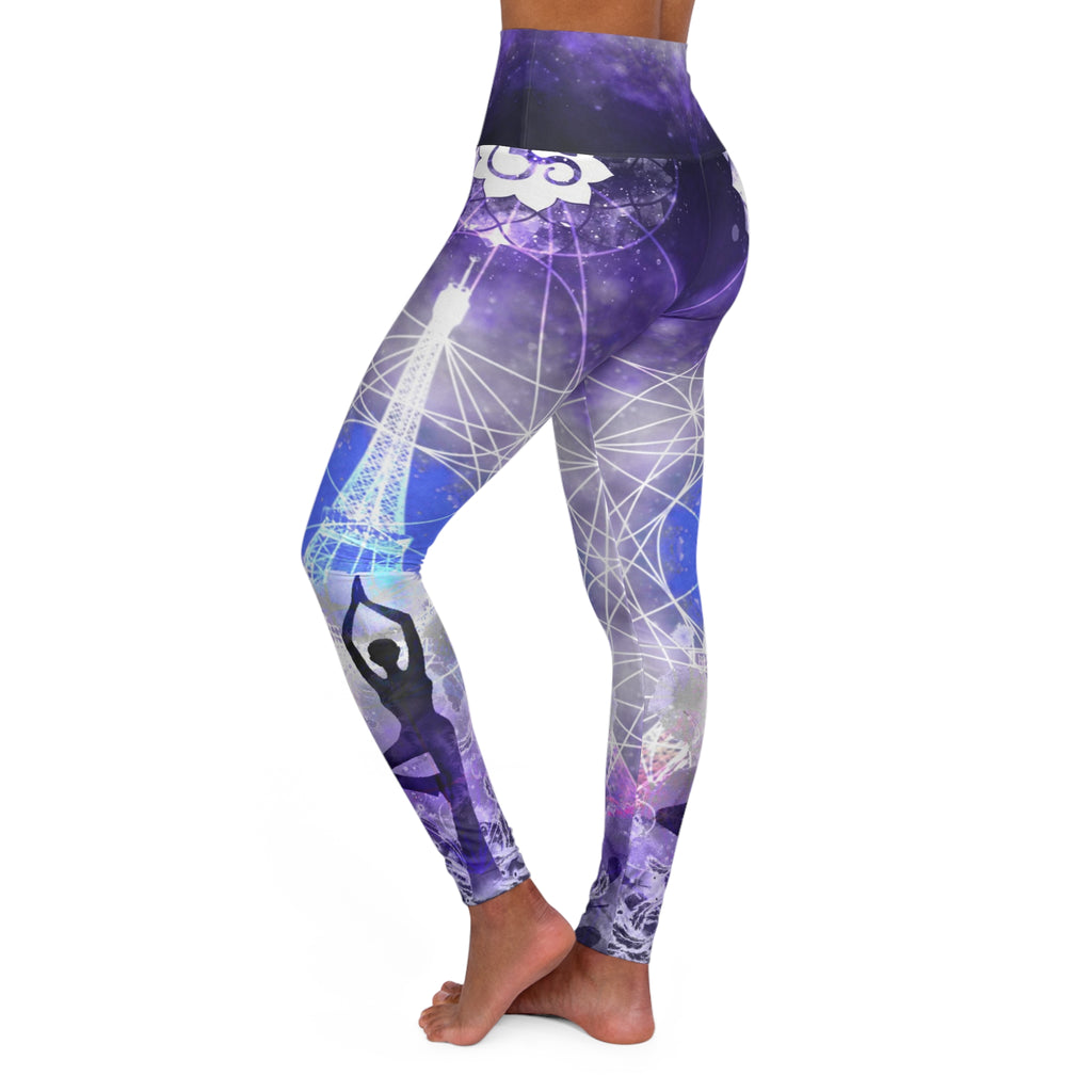 Katerina's We Will Go Home Parisian Meditations High Waisted Yoga Leggings