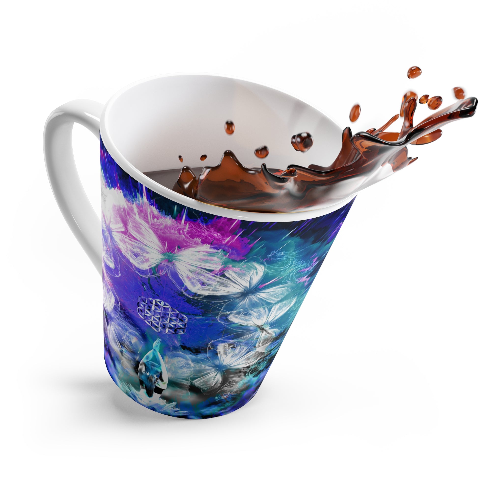 Creation's Metamorphosis Meditations Latte Mug