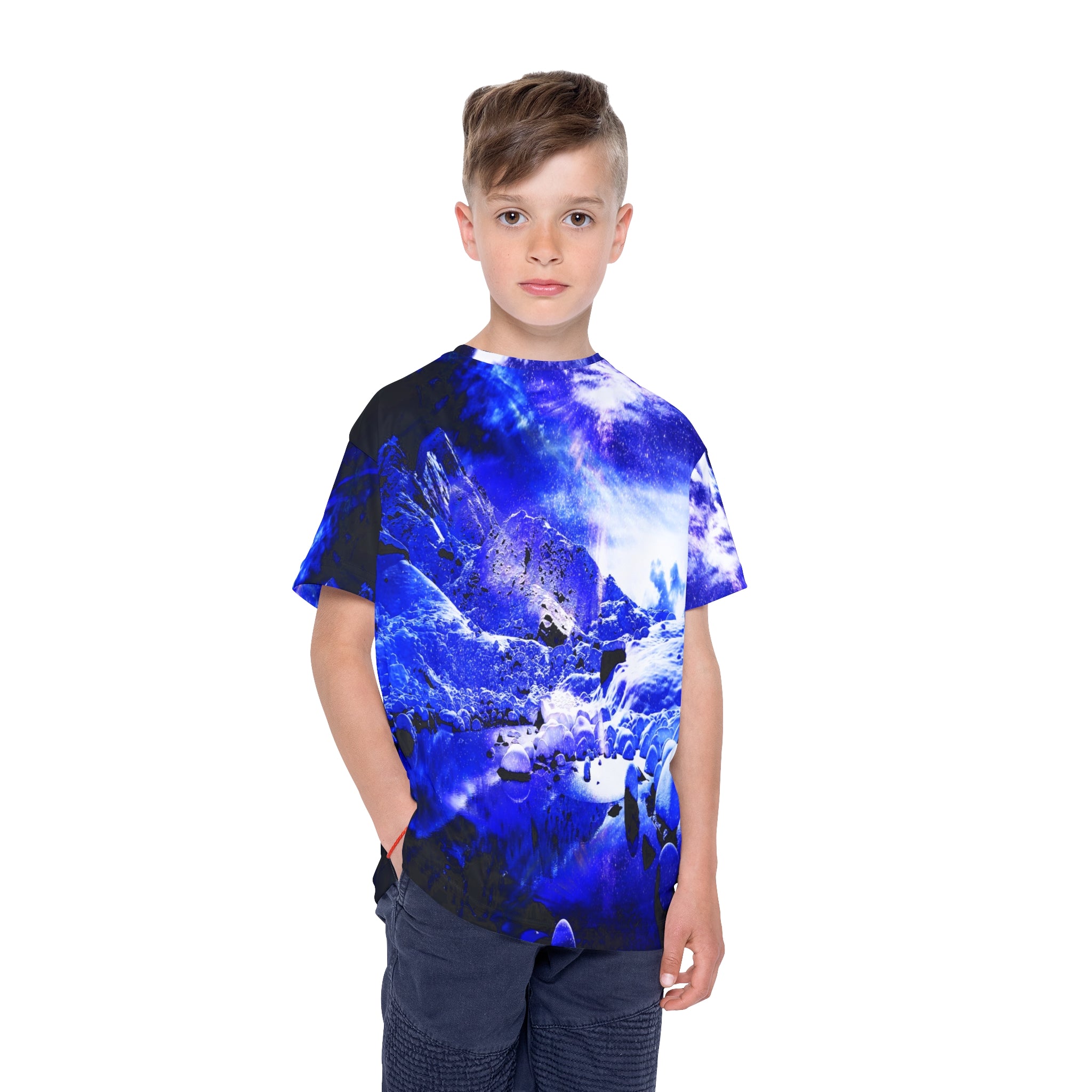Yule Night Dreams Kids Sports Jersey
