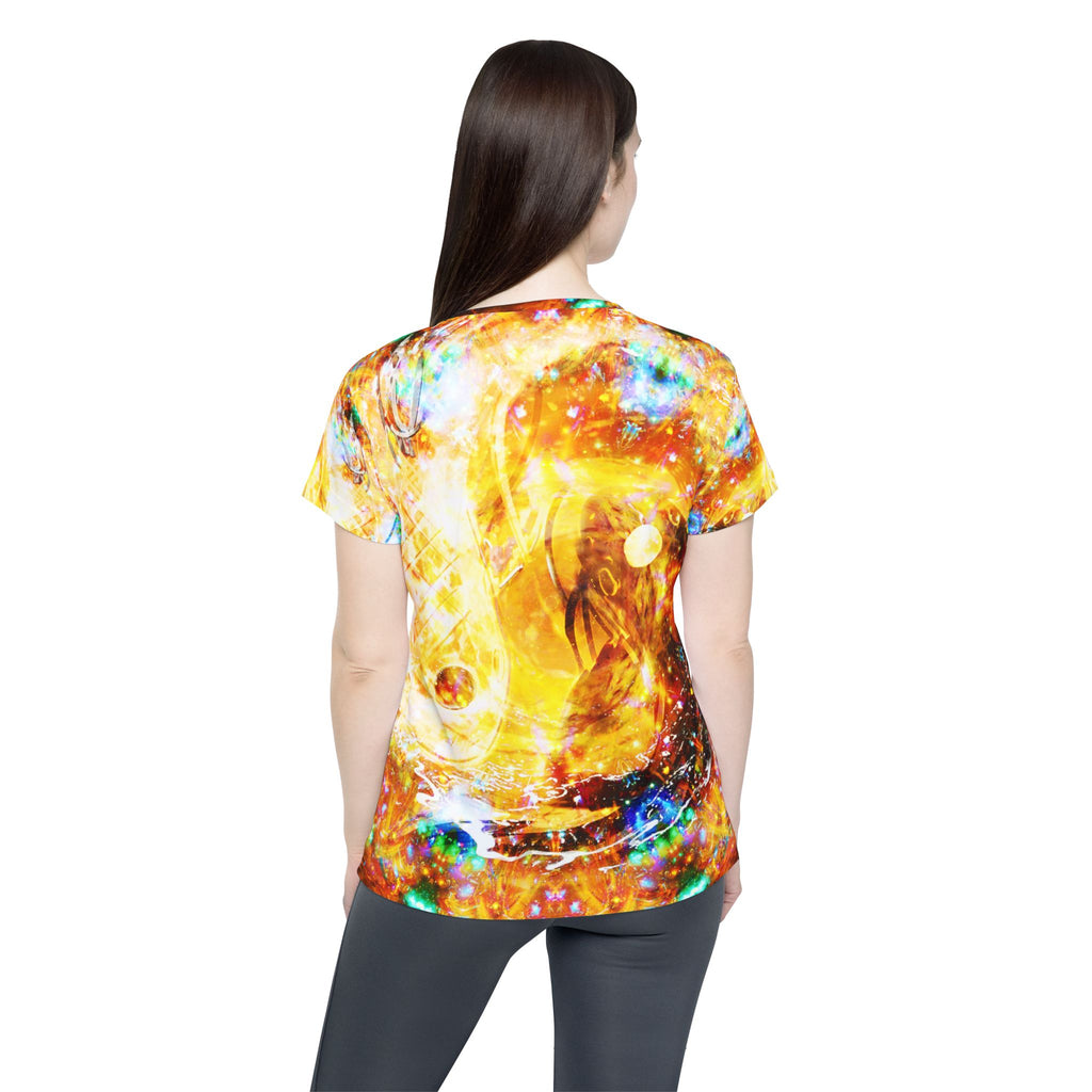 Amen Jin's Dreams of the Lake Desires Koi Dreams Women's Sports Jersey