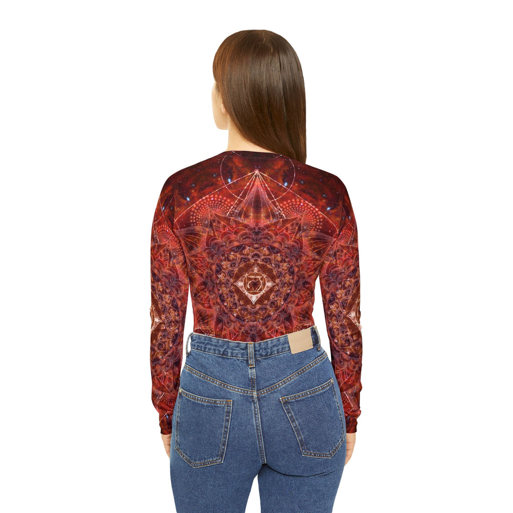 Muladhara Meditations Long Sleeve V-neck Shirt