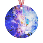 Breathe Again Yule Night Dreams Metal Ornaments
