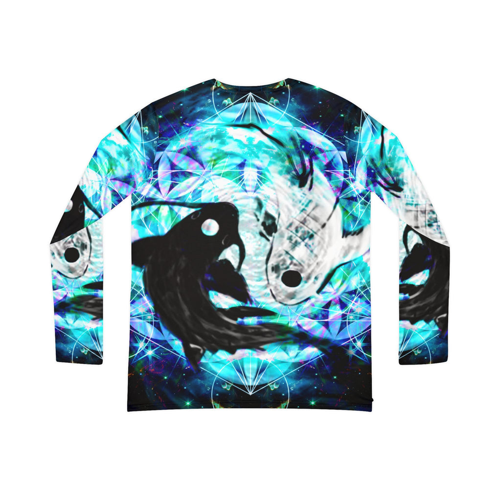 Katerina's Now & Forever Koi  Meditations Women's V-Neck Long Sleeve