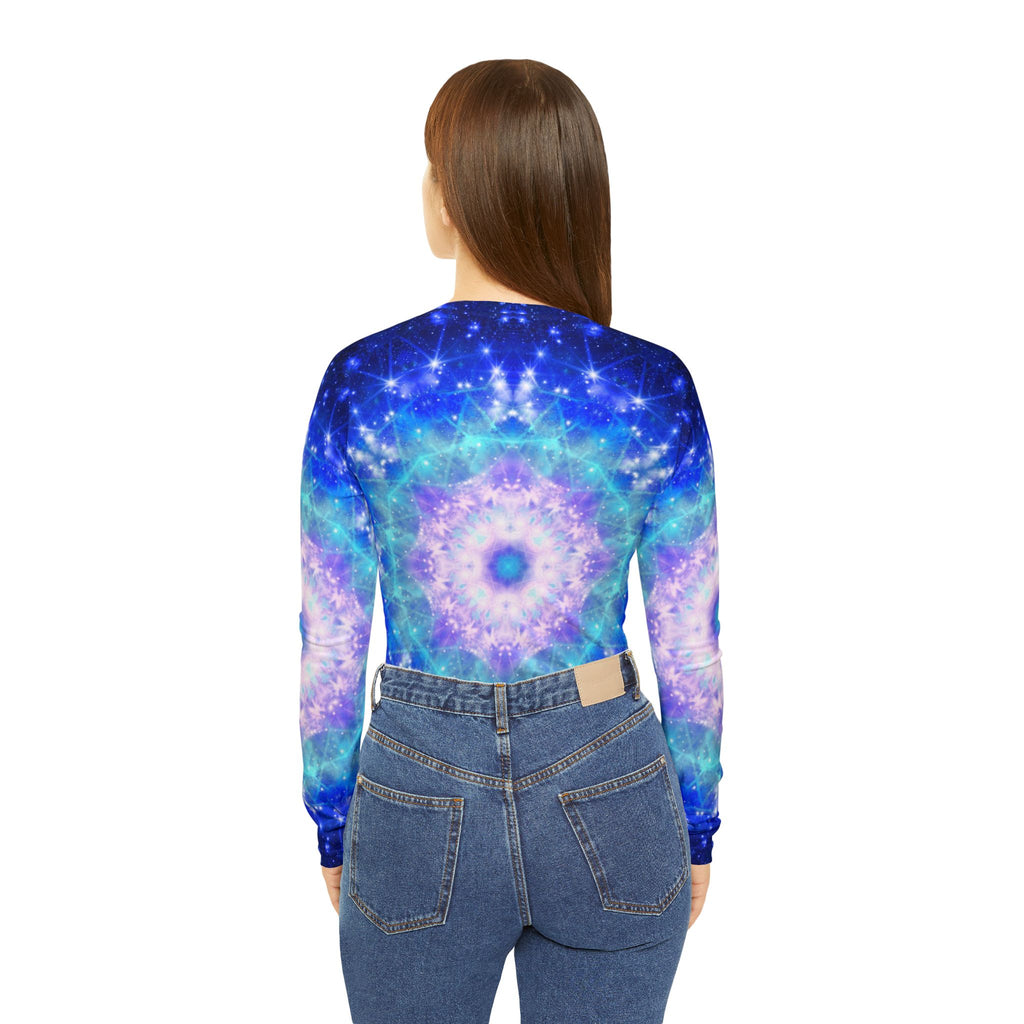 Amen Jin's Eros and Psyche Desires Women's Long Sleeve V-neck Shirt
