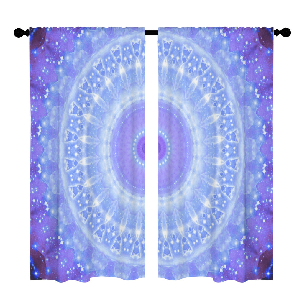 Katerina's Living on a Prayer Desires Floor-To-Ceiling Curtain 52x84inch | Ships from USA