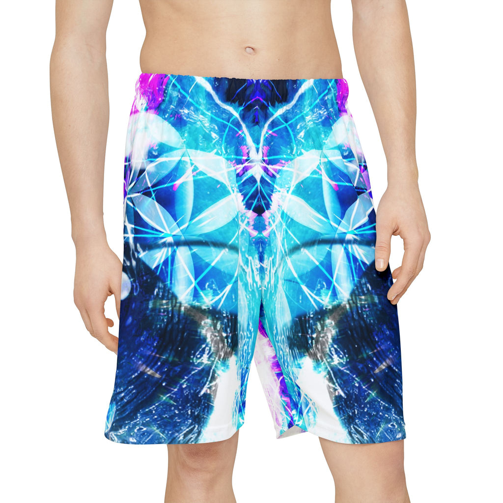 Creation's Koi Meditations Men’s Sports Shorts