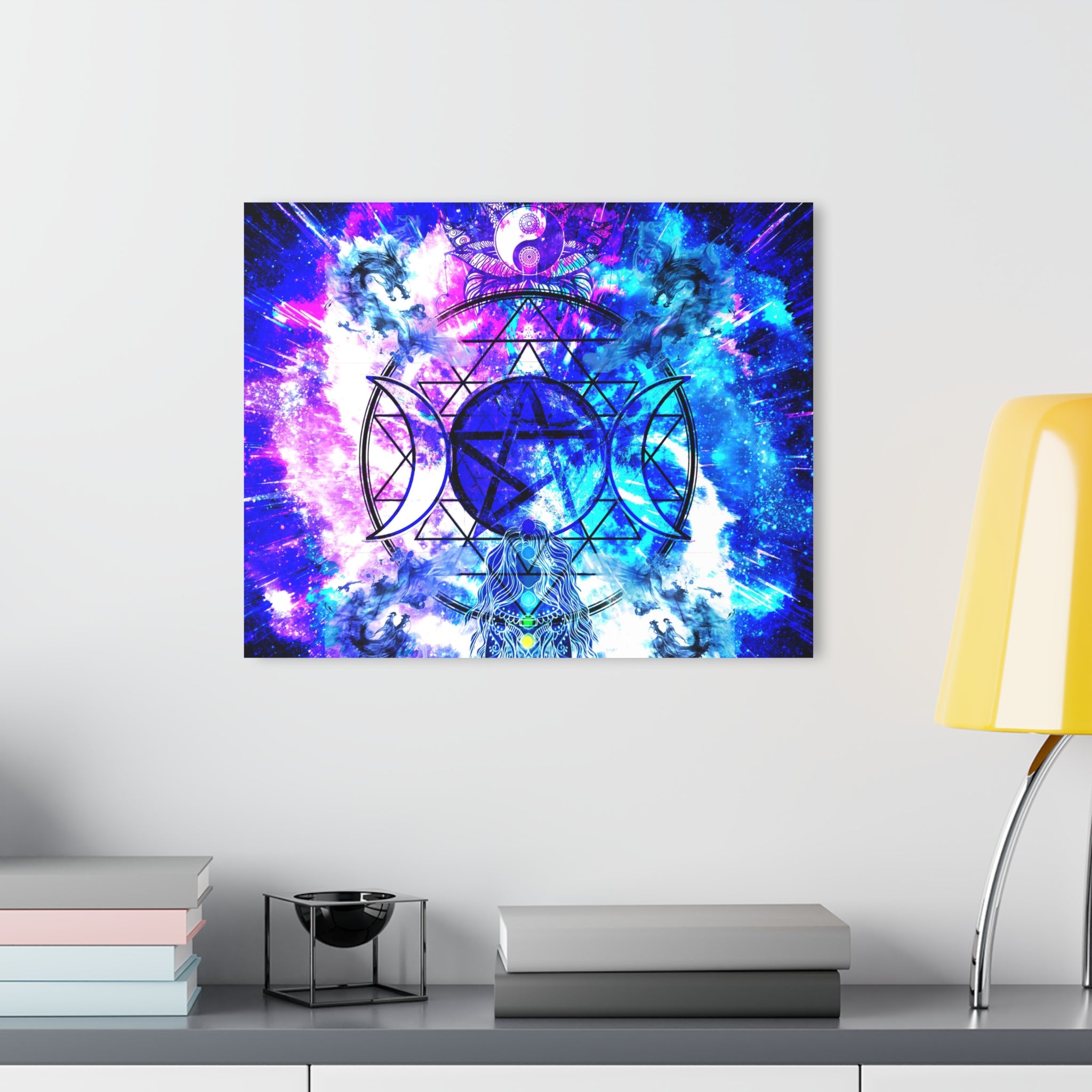 Creation's Desires Magickal Awakening Meditations (French Cleat Hanging)