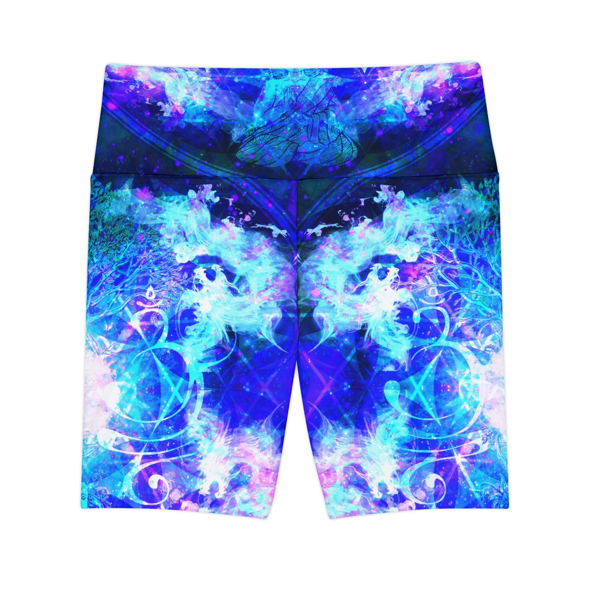 Amen Jin's Memories of Yesterday Buddha Meditations Women's Workout Shorts