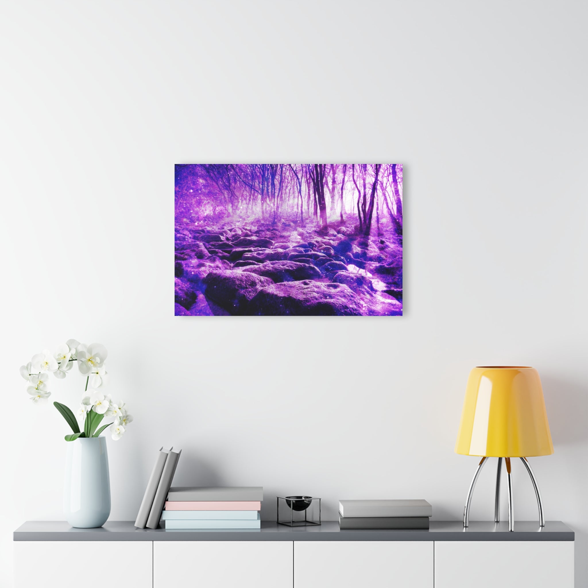 Sahasrara Desires Clearing in the Forest Dreams Acrylic Prints (French Cleat Hanging)