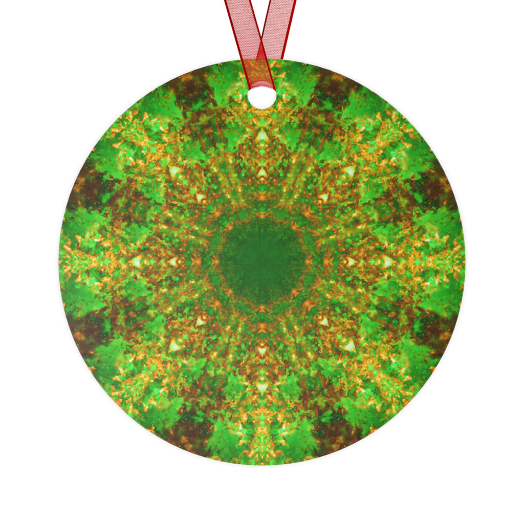 Katerina's Yule Lighted String Desires Metal Ornaments