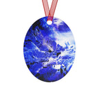 Yule Night Dreams Metal Ornaments