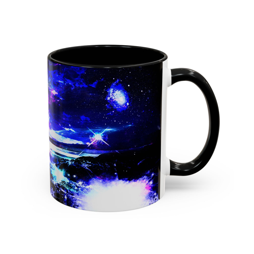 Amethyst Dancing Sea Dreams Accent Coffee Mug